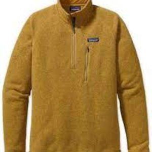 Patagonia - Better Sweater 1/4 Zip - Size Large - Golden Rod Yellow